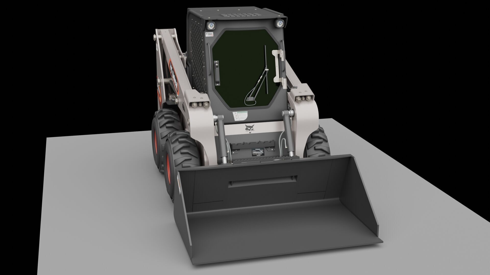 Bobcat Skid Steer Loader S450 3D model_6