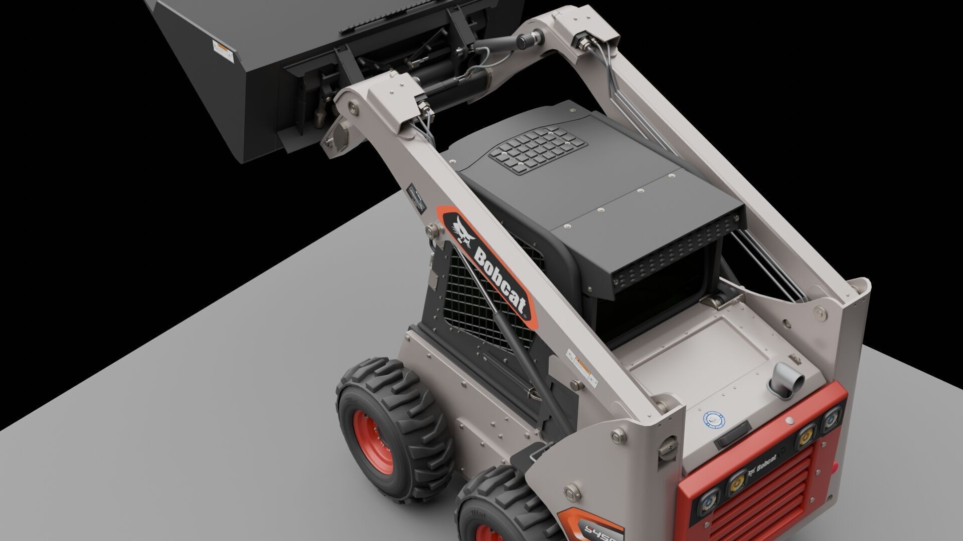 Bobcat Skid Steer Loader S450 3D model_18