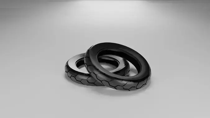 moto tire dv4a highpoly non brand 3D model