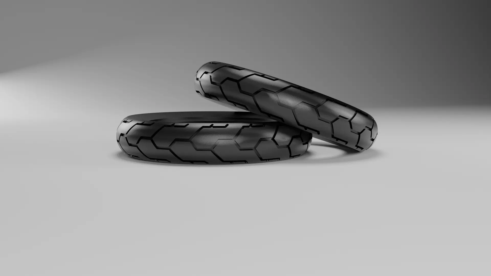 moto tire dv4a highpoly non brand 3D model 3D model_2