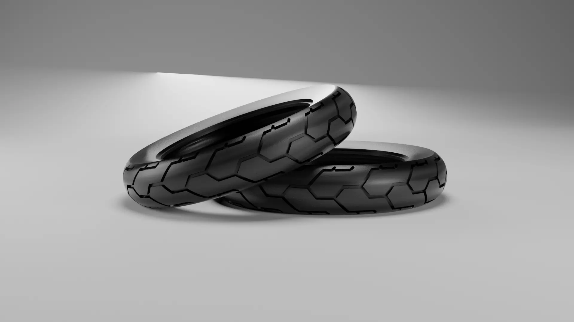moto tire dv4a highpoly non brand 3D model 3D model_3