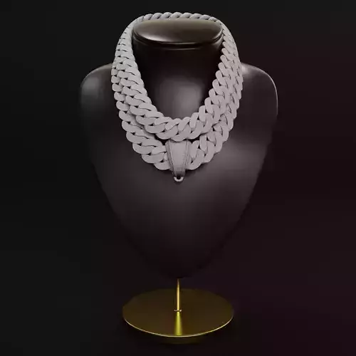 Double Cuban Link Chain D5