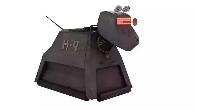 High Poly Rigged and Non Rigged K9 from BBCs Doctor Who