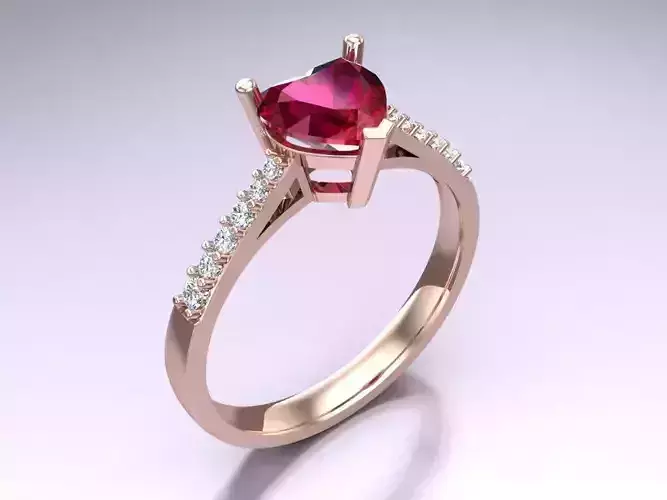 Heart Ring - Womens Rings - N752447