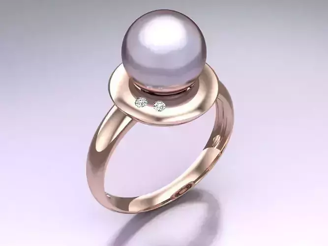 Pearl Ring - Womens Rings  - N762827