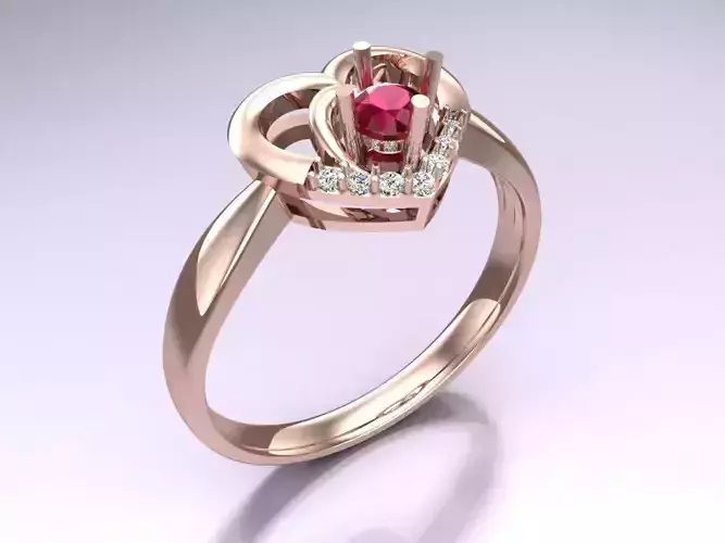 Heart Ring - Womens Rings - N716839