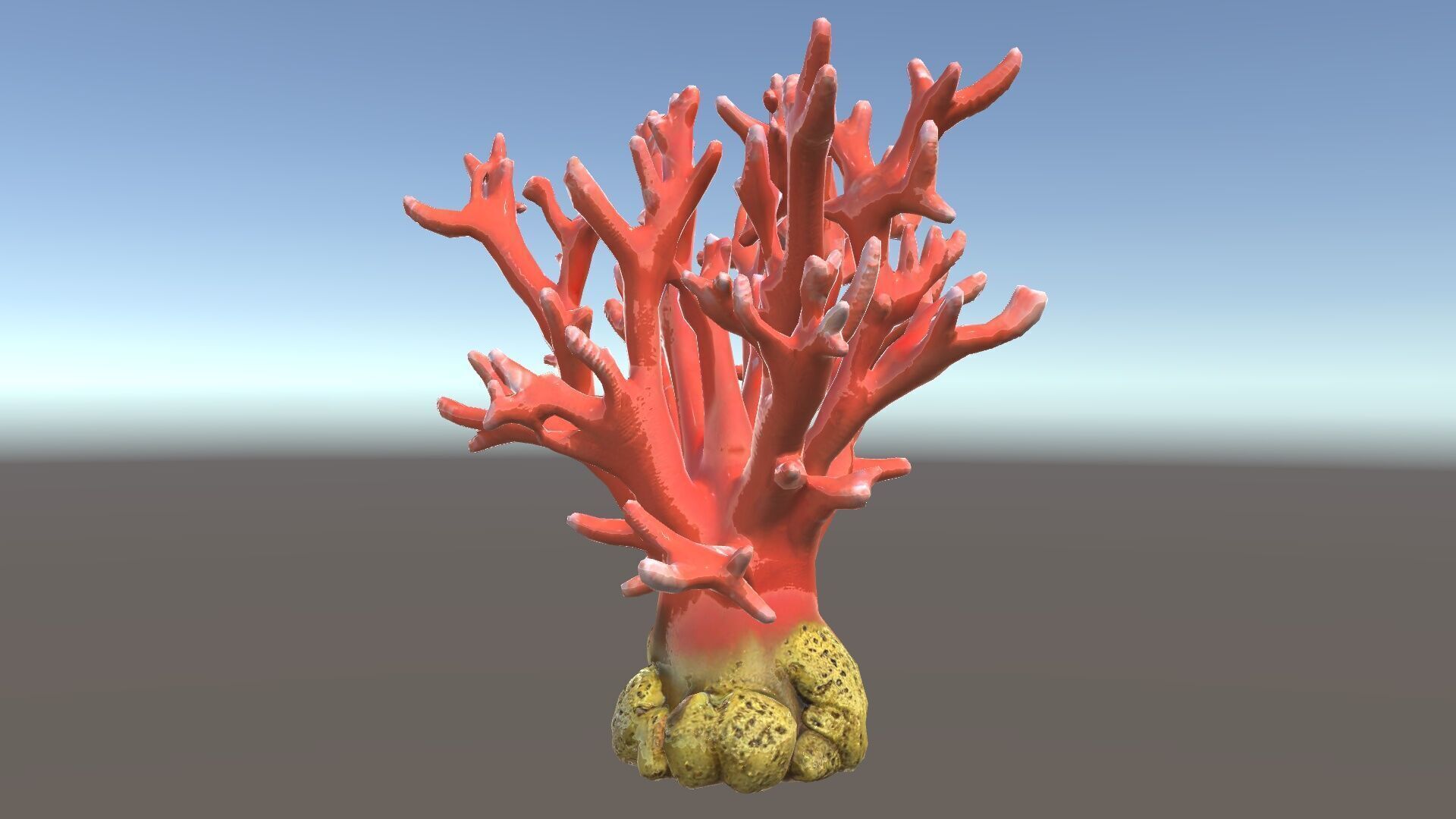Pink Coral Reef D Model Pack Low-poly 3D model_33