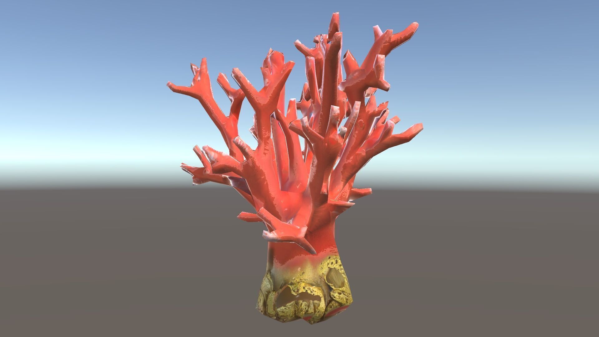 Pink Coral Reef D Model Pack Low-poly 3D model_34