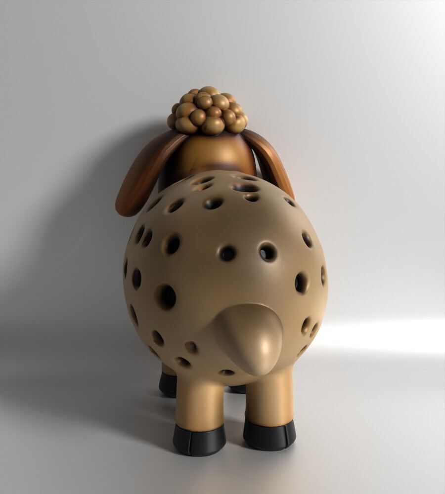 Sheep Sprouter Seed Chia Radish Lentil Germinator 3D print model_12