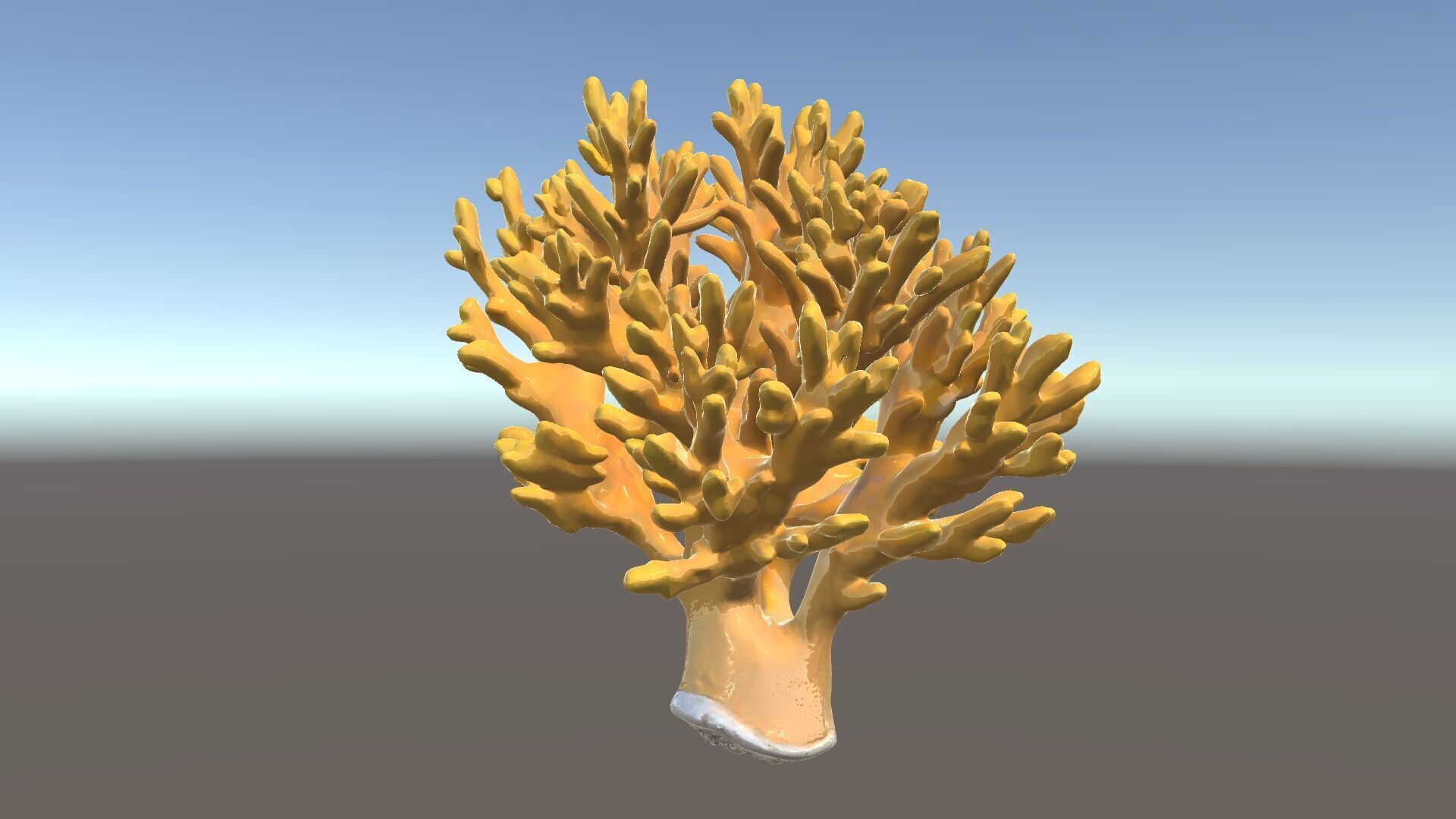 Yellow Coral Model Pack for Detailed D Environments Low-poly 3D model_33