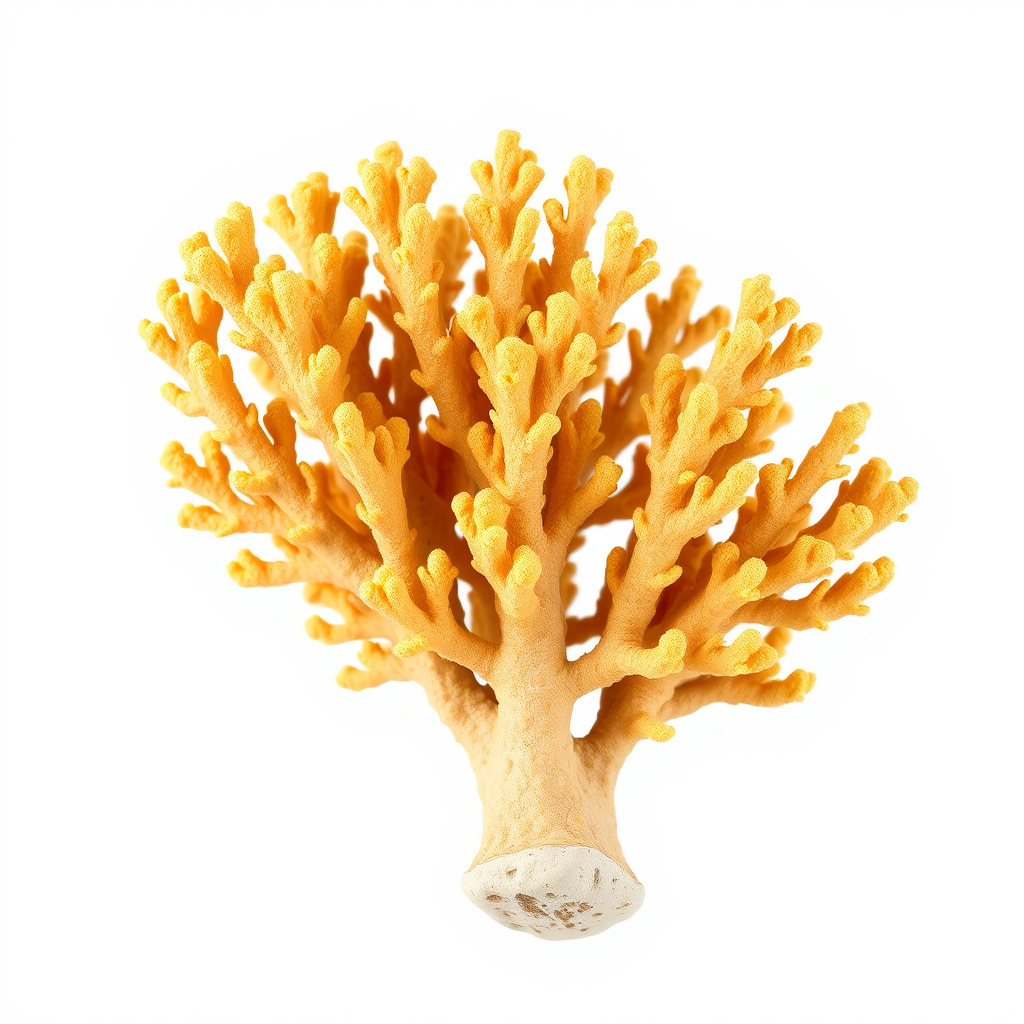 Yellow Coral Model Pack for Detailed D Environments Low-poly 3D model_2