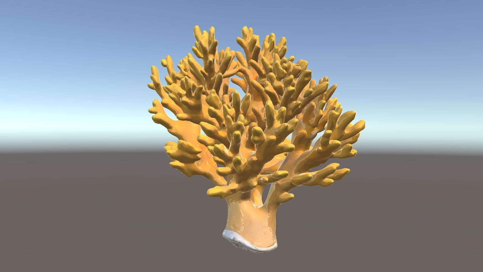 Yellow Coral Model Pack for Detailed D Environments Low-poly 3D model_34