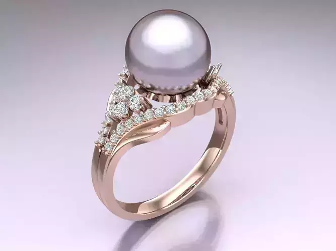 Pearl Ring - Womens Rings  - N717901