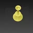 Cande candle holder Free 3D model