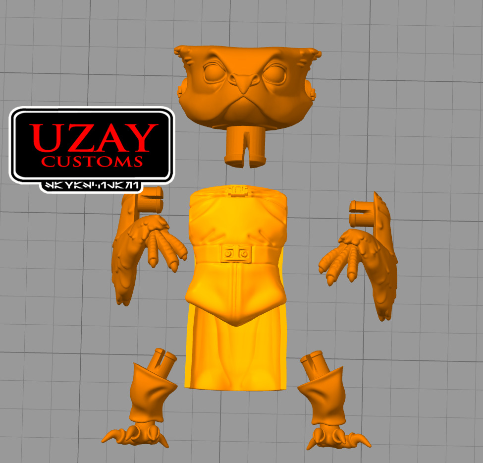 star wars KH YMM 3D print model skeleto ncrew 3D print model_2