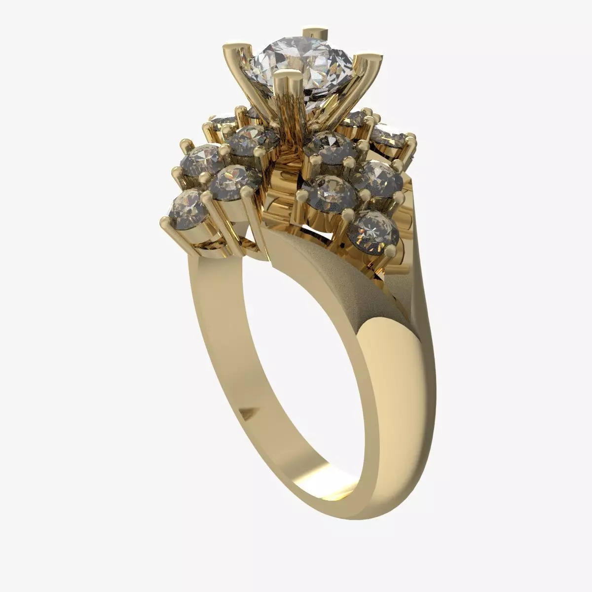 Men Ring 375 3D print model