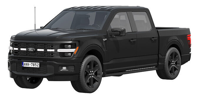 F-150 Lobo 2025 3D model