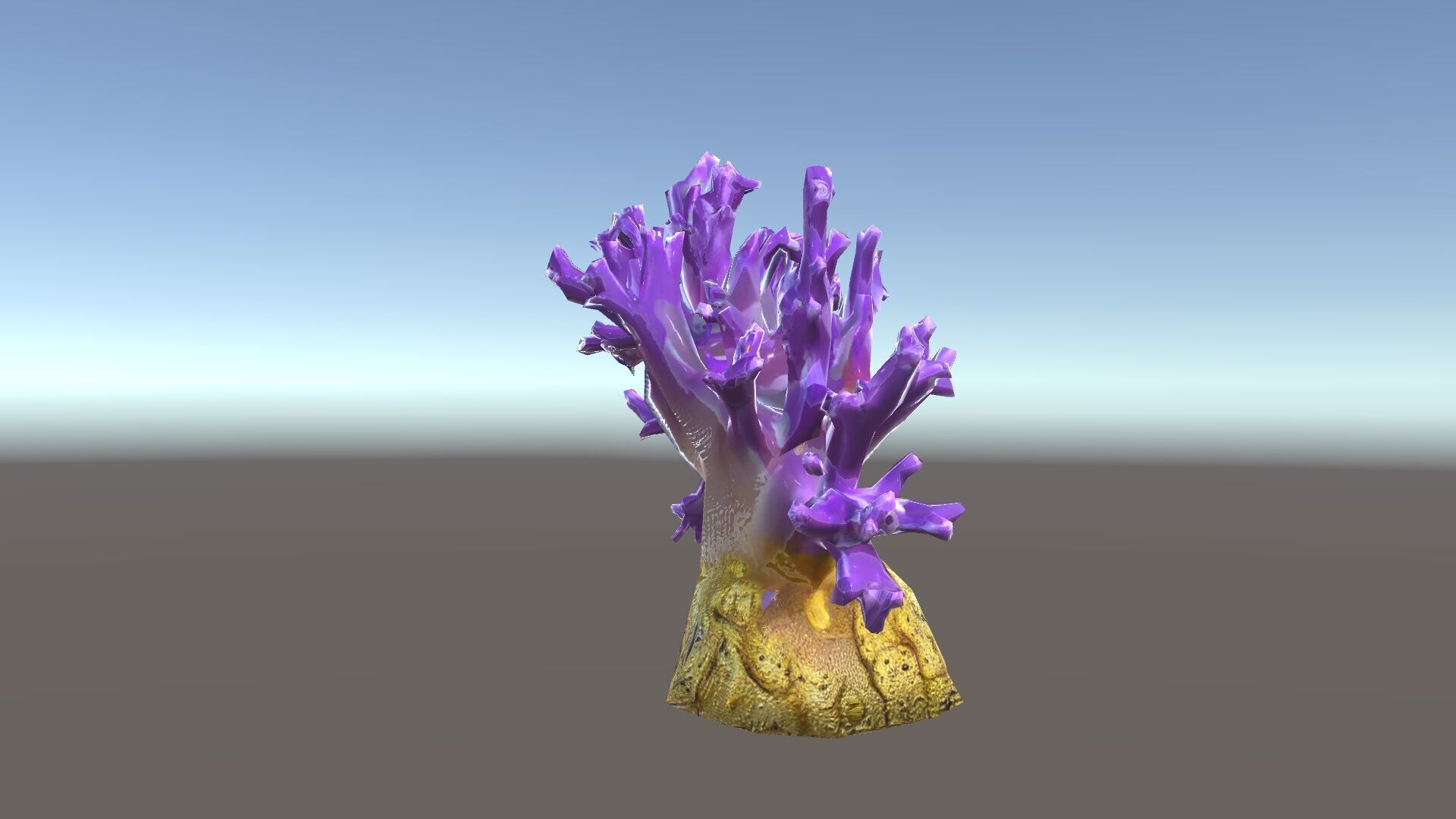 Vibrant Purple Coral Reef Model Pack Low-poly 3D model_34