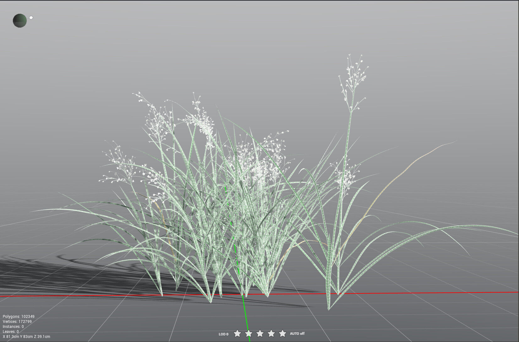 EVERYPlant Forest Woodrush 3D model_36