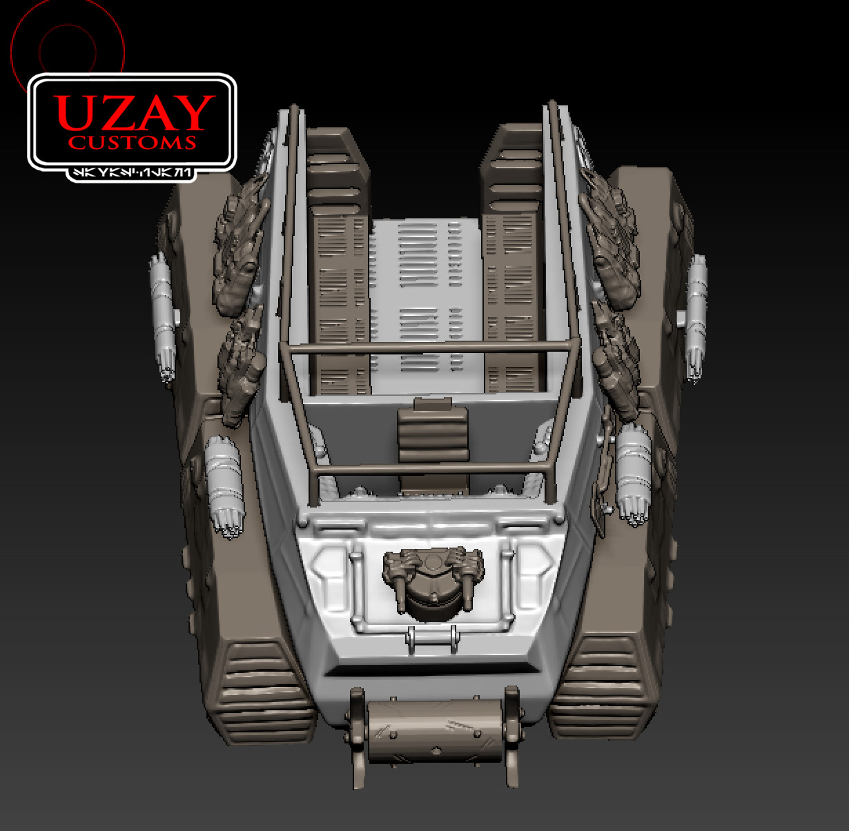 star wars ANDOR troop transport 3D print model 3D print model_1