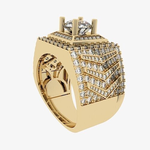 Men Ring 399 3D print model