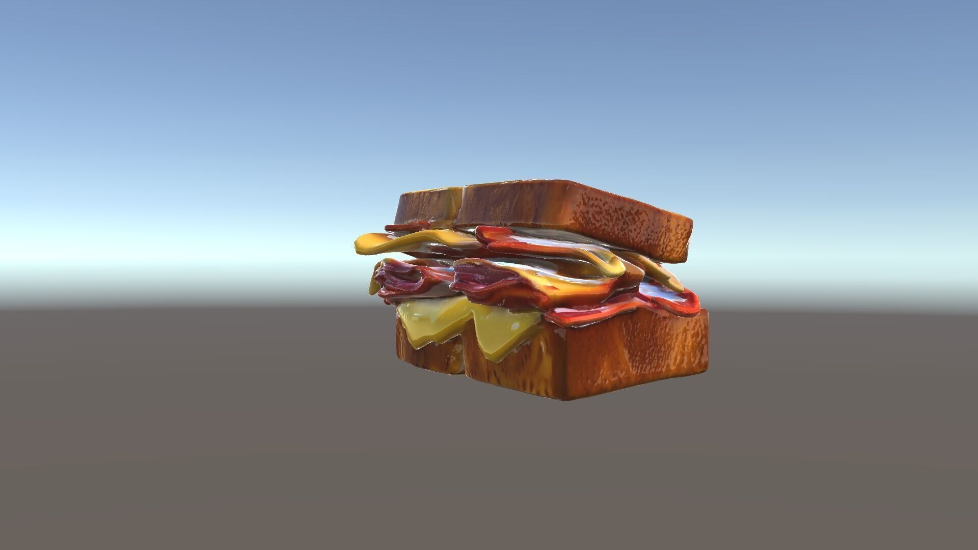 Deluxe Sandwich D Model Pack Low-poly 3D model_33