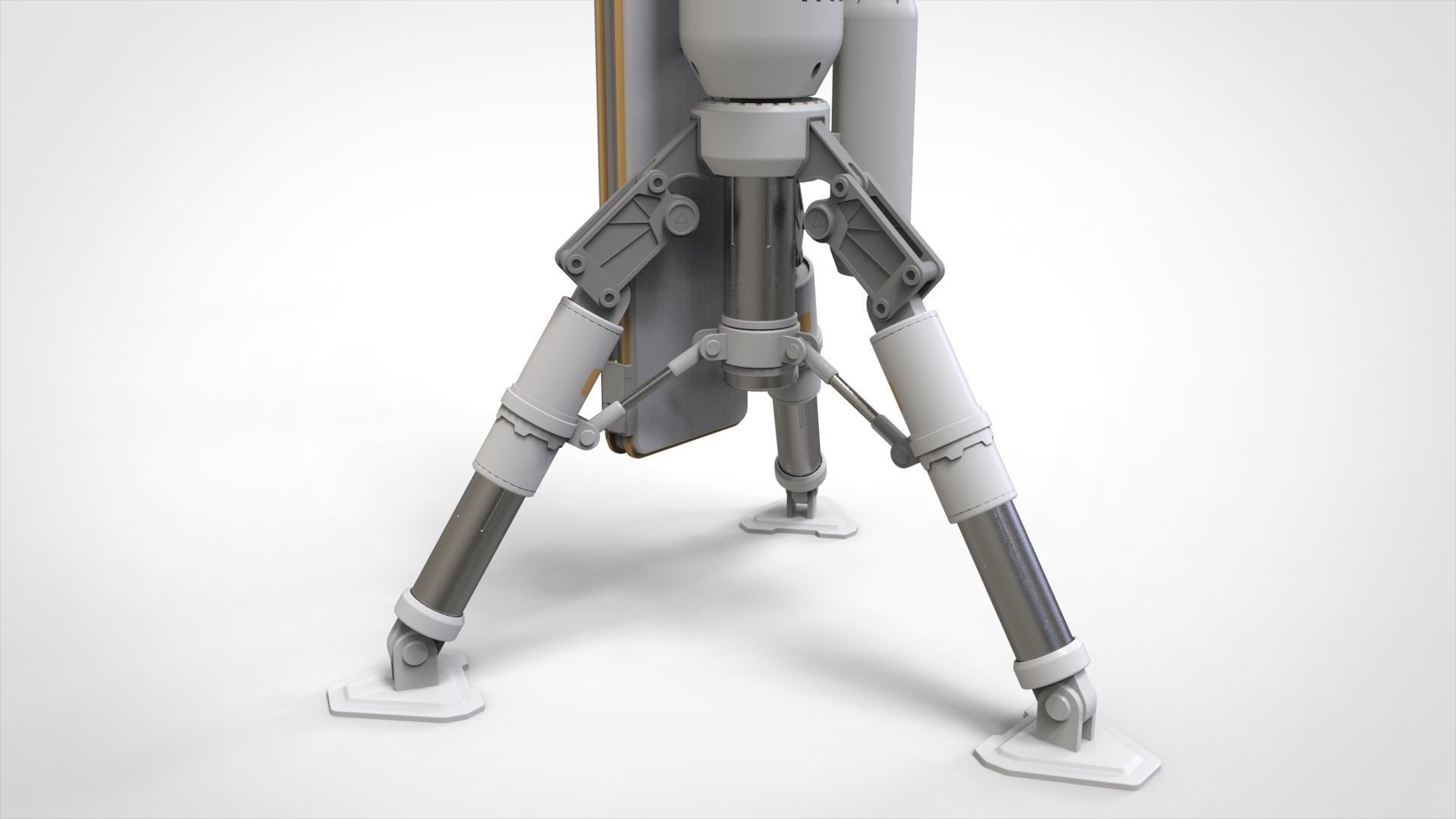 Sci fi antenna 6 3D model_3