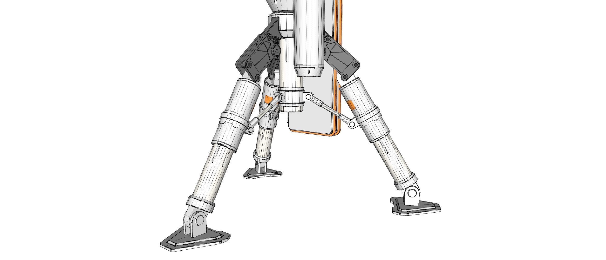 Sci fi antenna 6 3D model_13