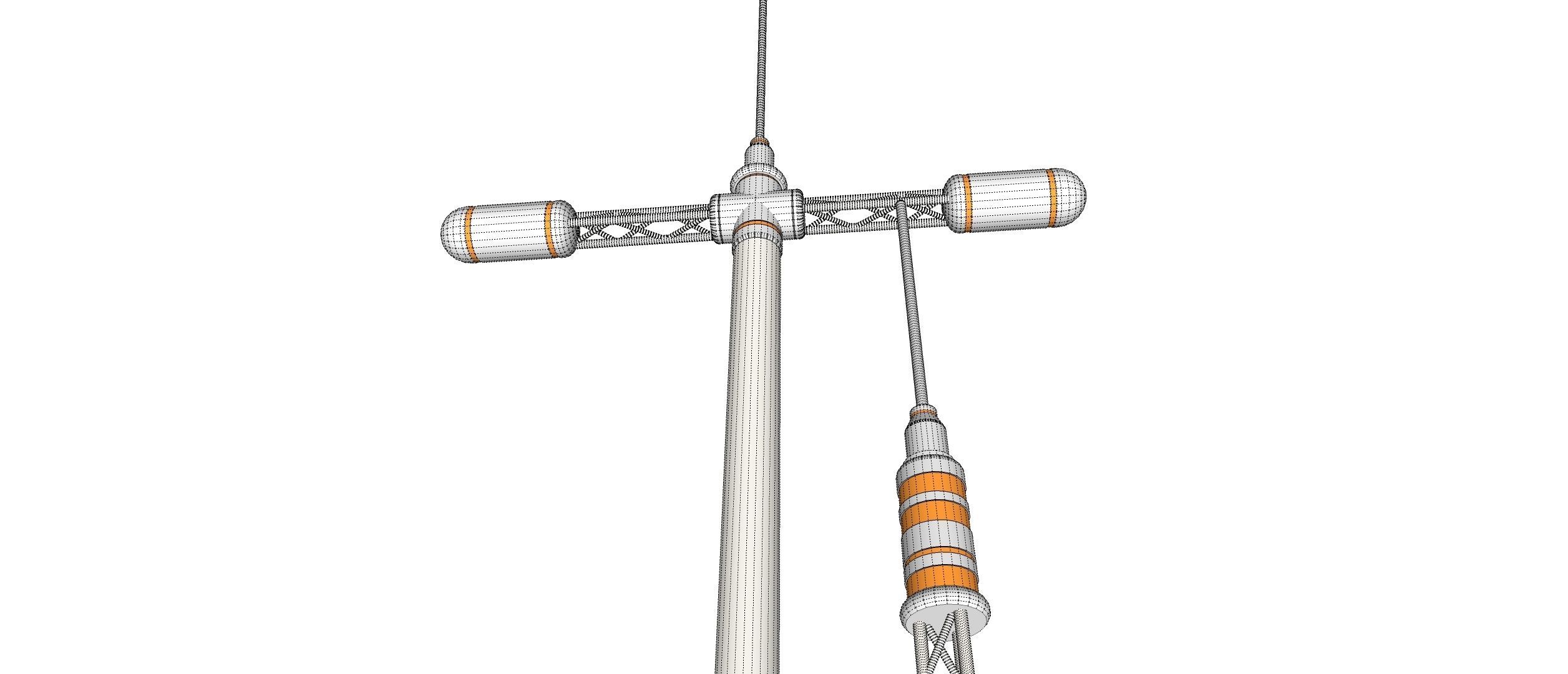 Sci fi antenna 6 3D model_19