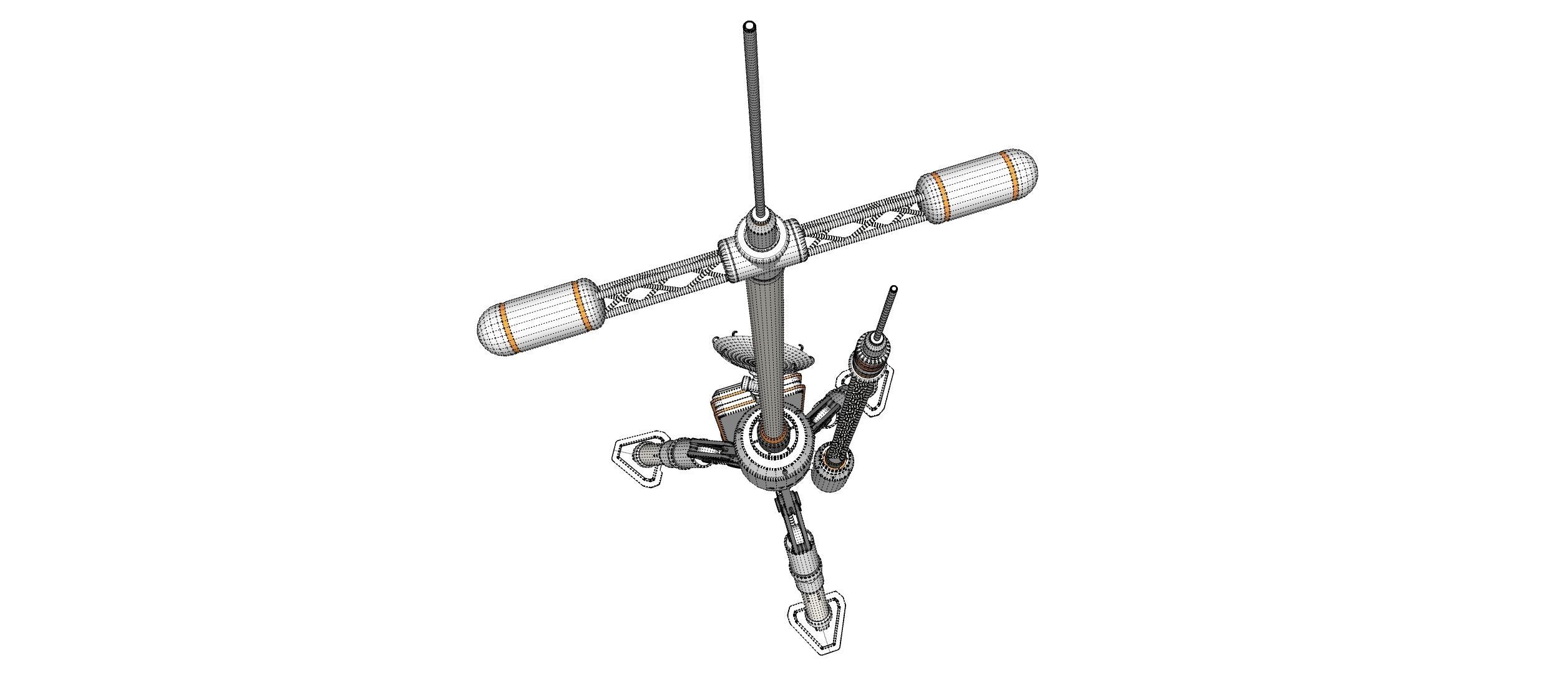 Sci fi antenna 6 3D model_20