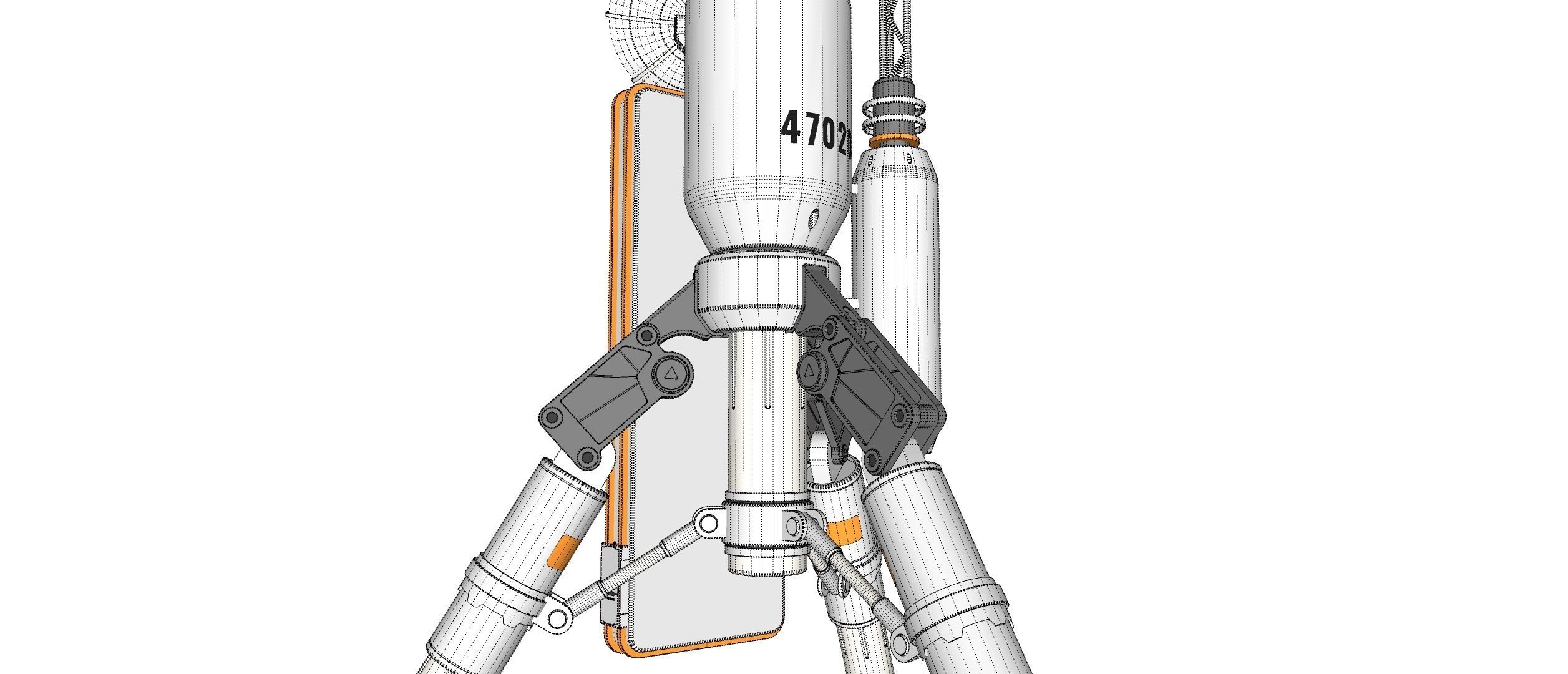 Sci fi antenna 6 3D model_14