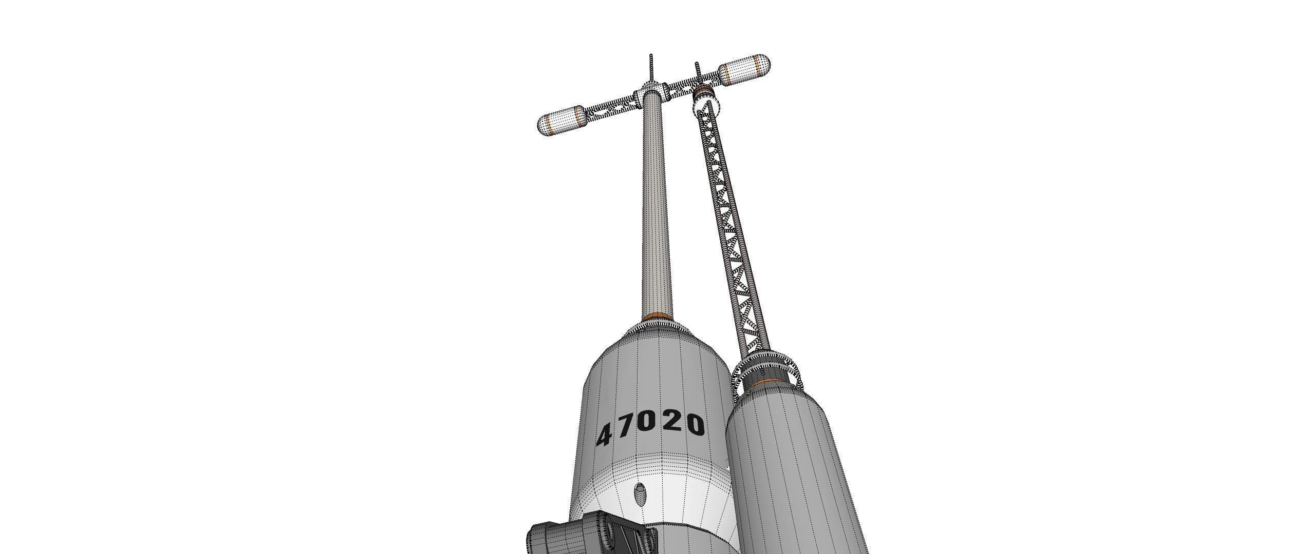 Sci fi antenna 6 3D model_18