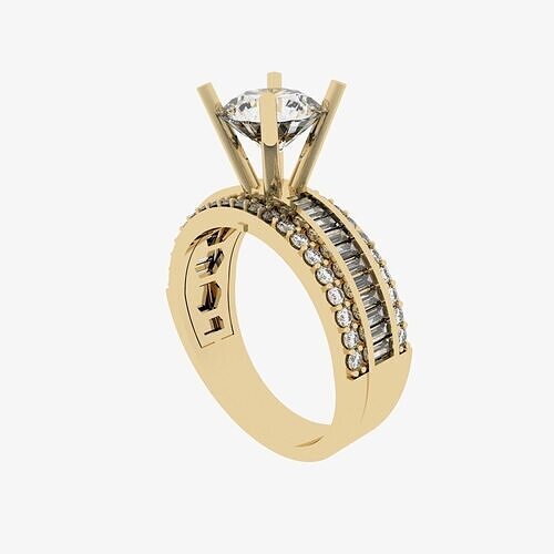 Men Ring 406 3D print model
