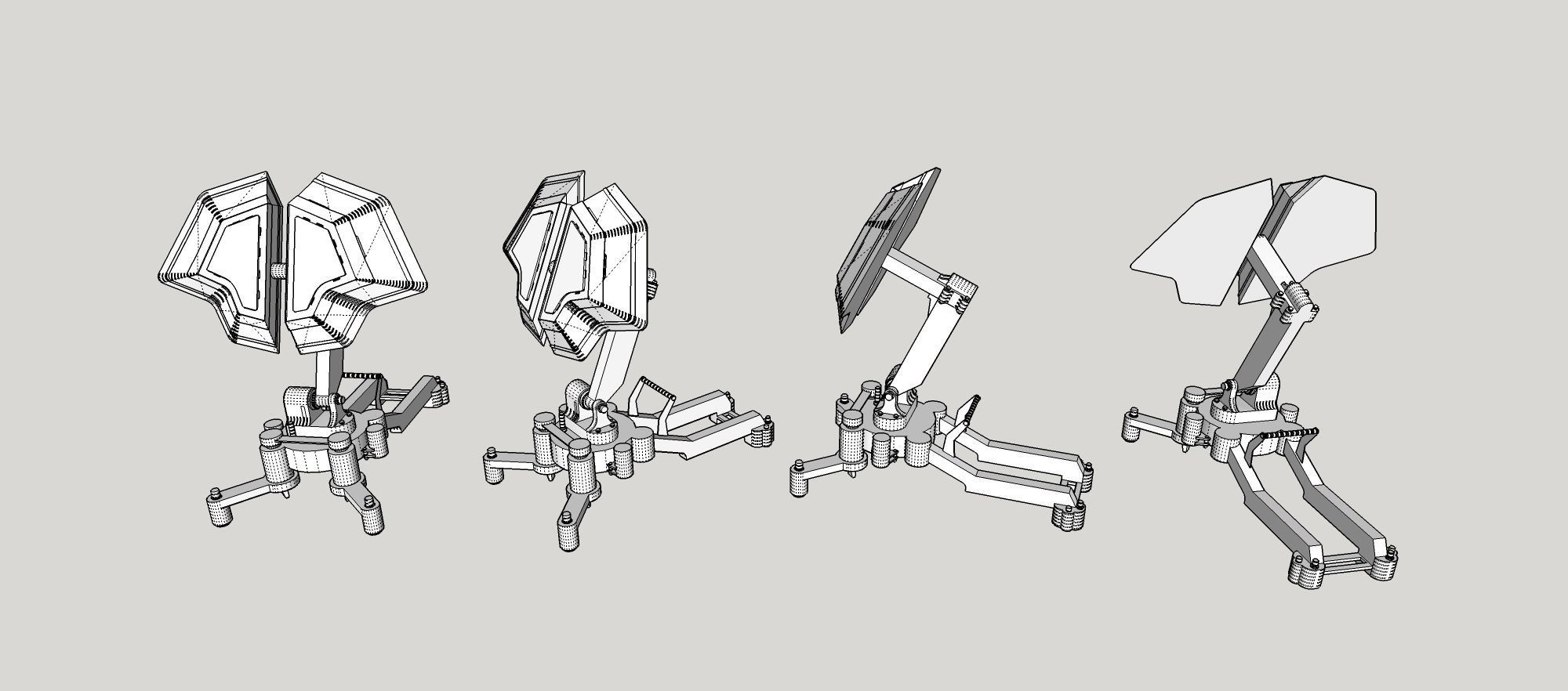 Sci fi antenna 5 3D model_17