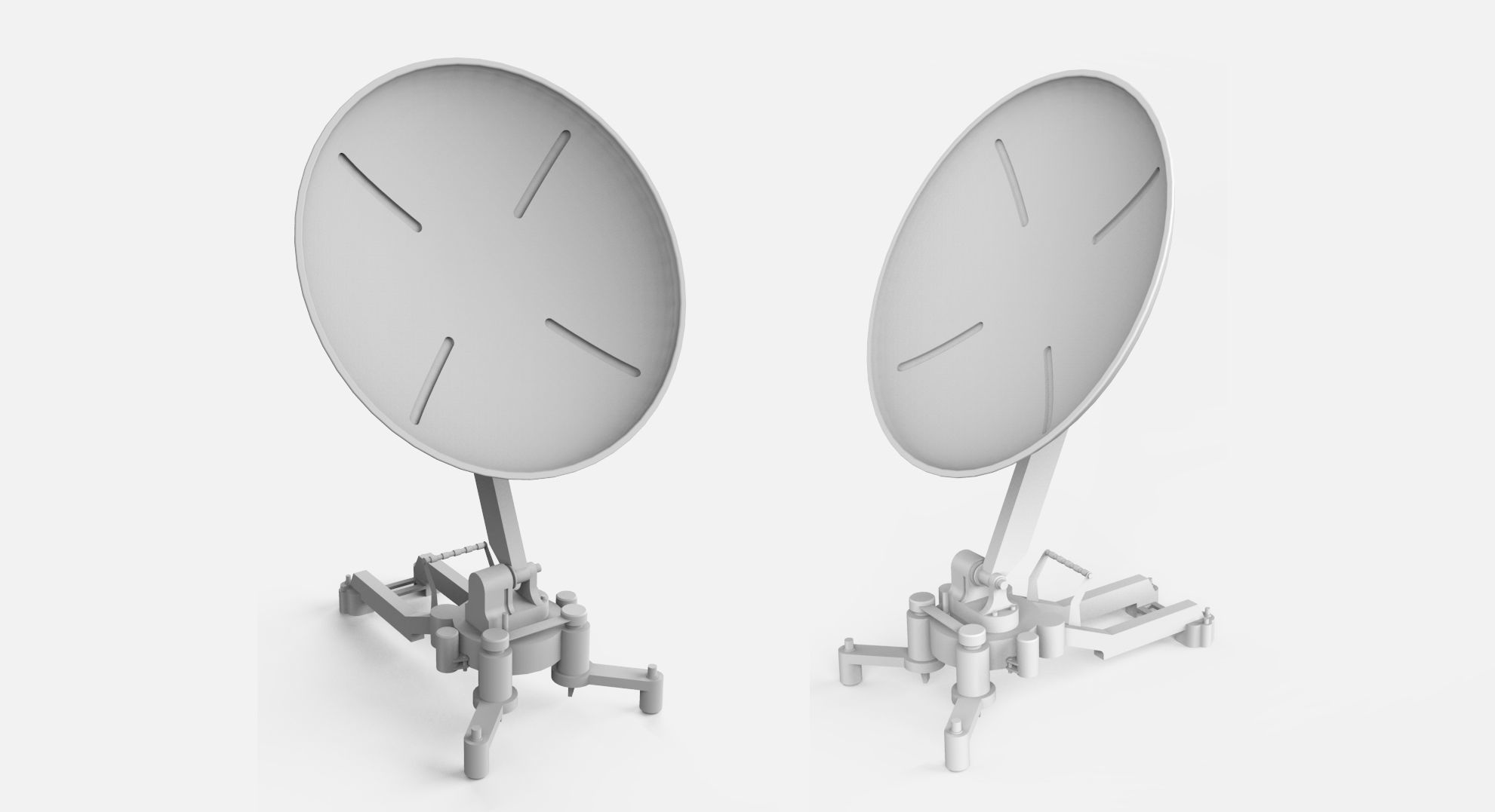 Sci fi antenna 5 3D model_12