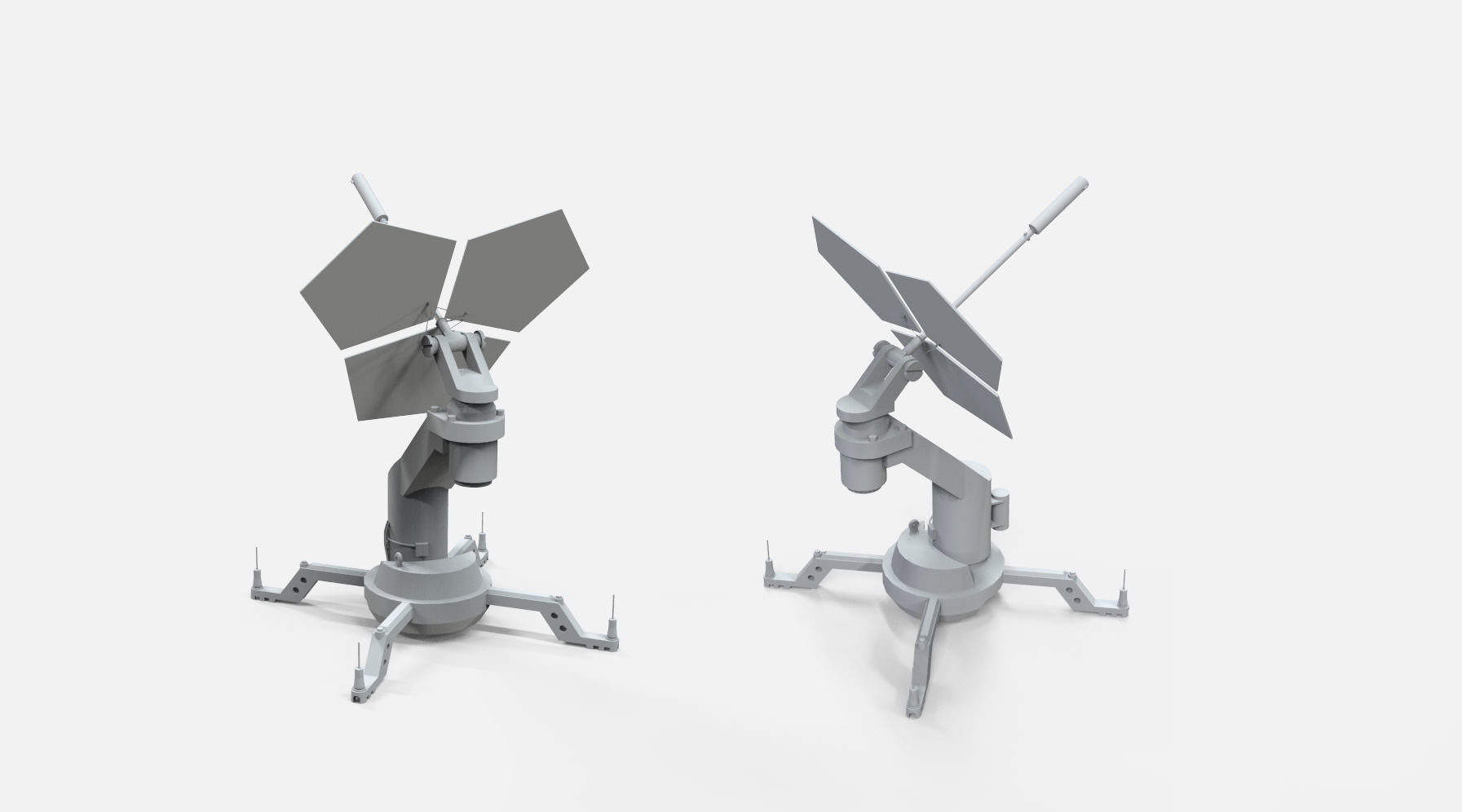 Sci fi antenna 5 3D model_11