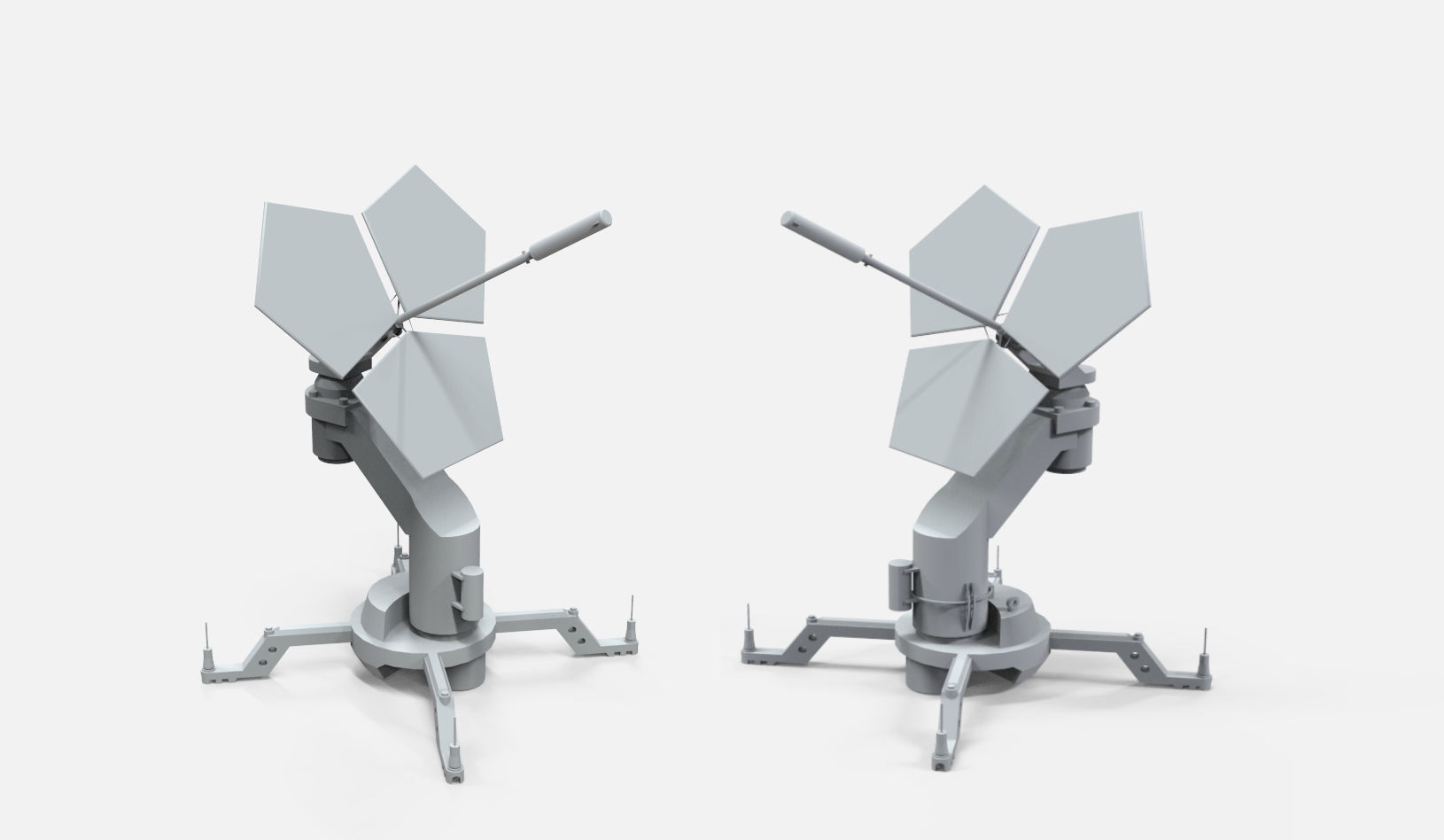 Sci fi antenna 5 3D model_10