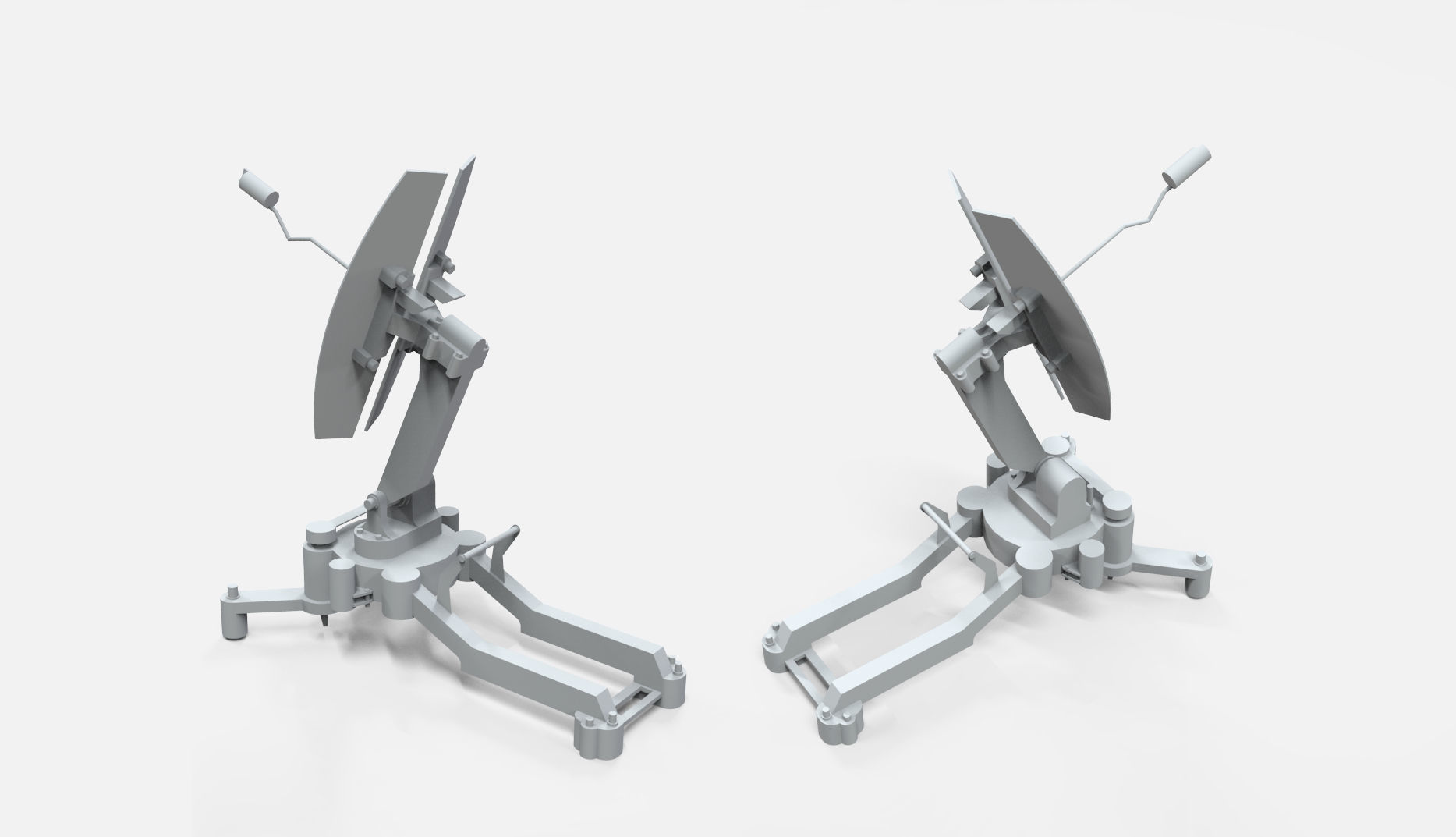 Sci fi antenna 5 3D model_5