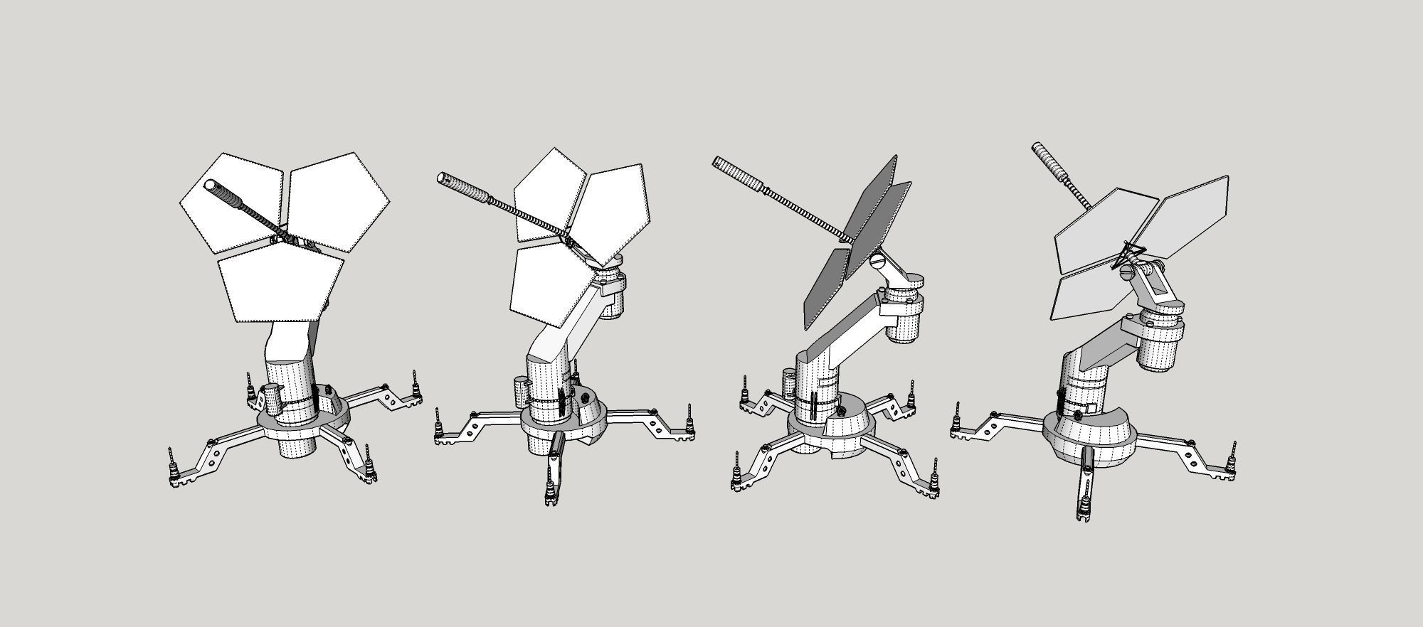 Sci fi antenna 5 3D model_18