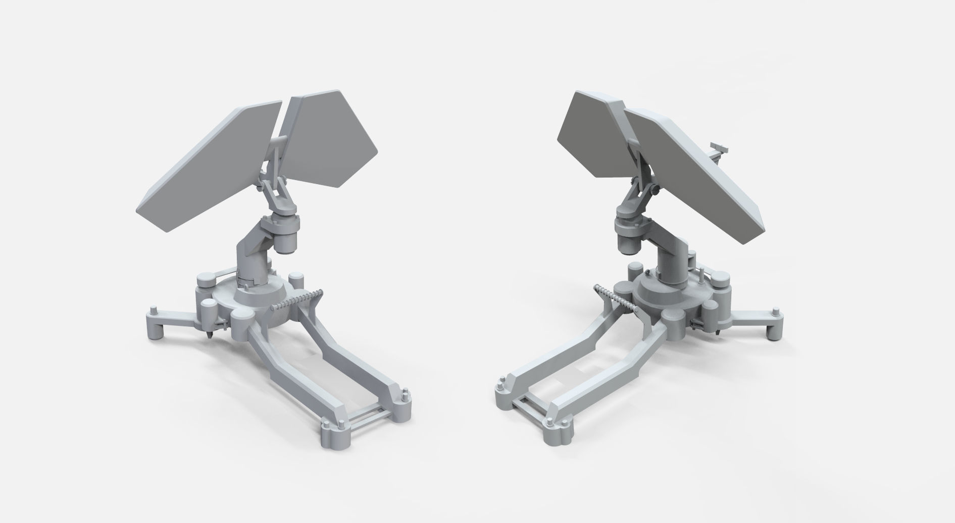 Sci fi antenna 5 3D model_7