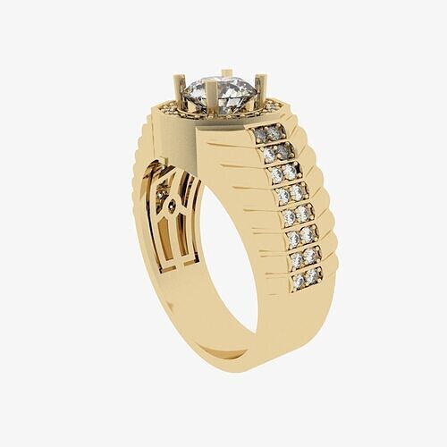 Men Ring 408 3D print model