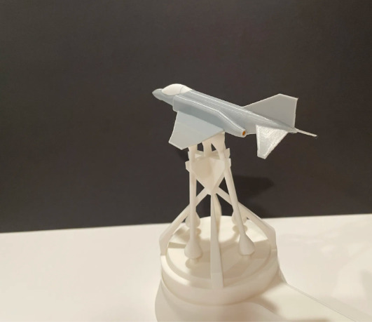 Aircraft Joystick 3D print model_2