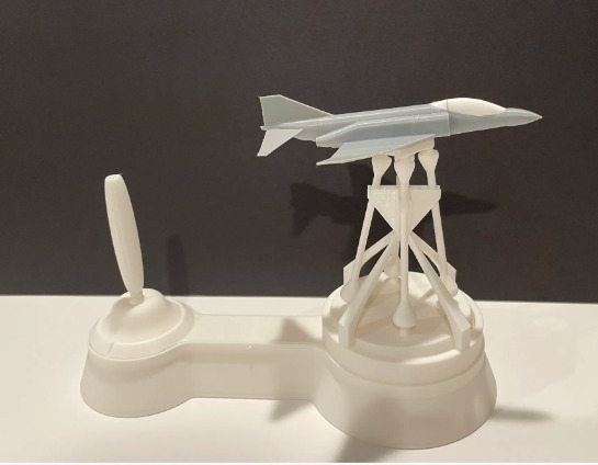 Aircraft Joystick 3D print model_1