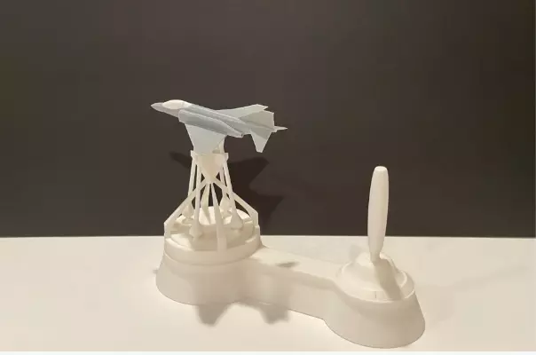 Aircraft Joystick 3D print model_0