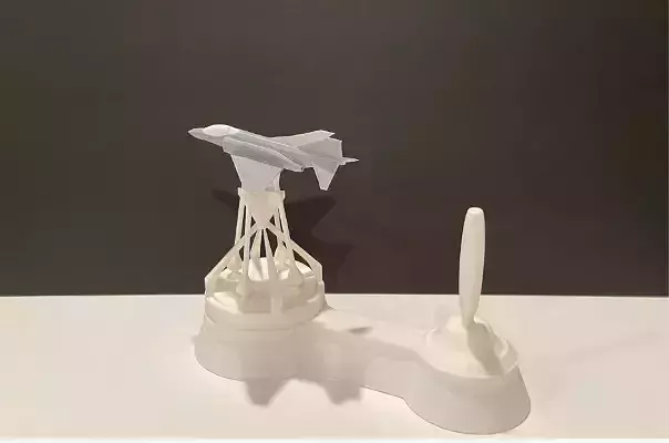 Aircraft Joystick 3D print model