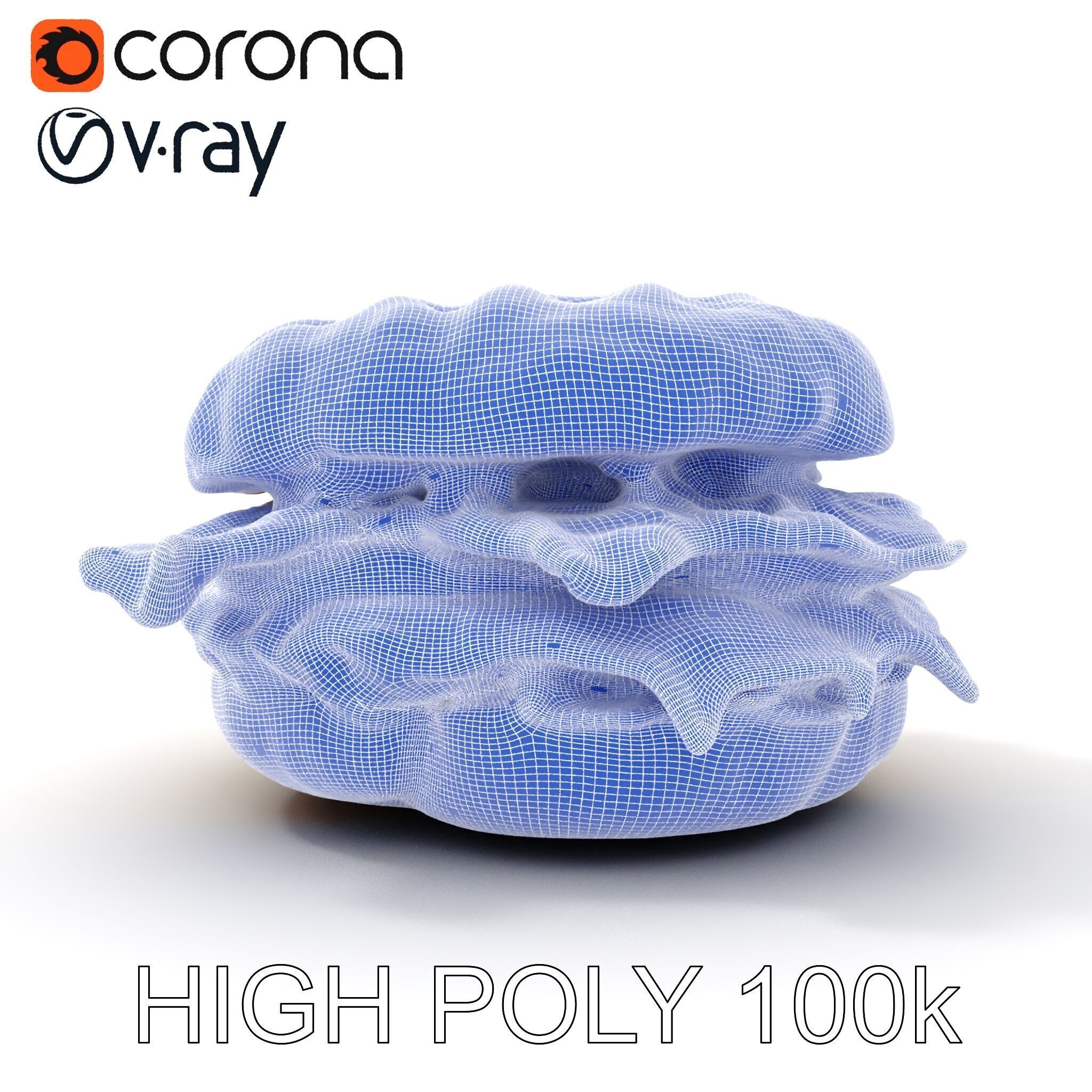 Breakfast Sandwich Model Pack with Bacon Egg and Cheese Low-poly 3D model_32