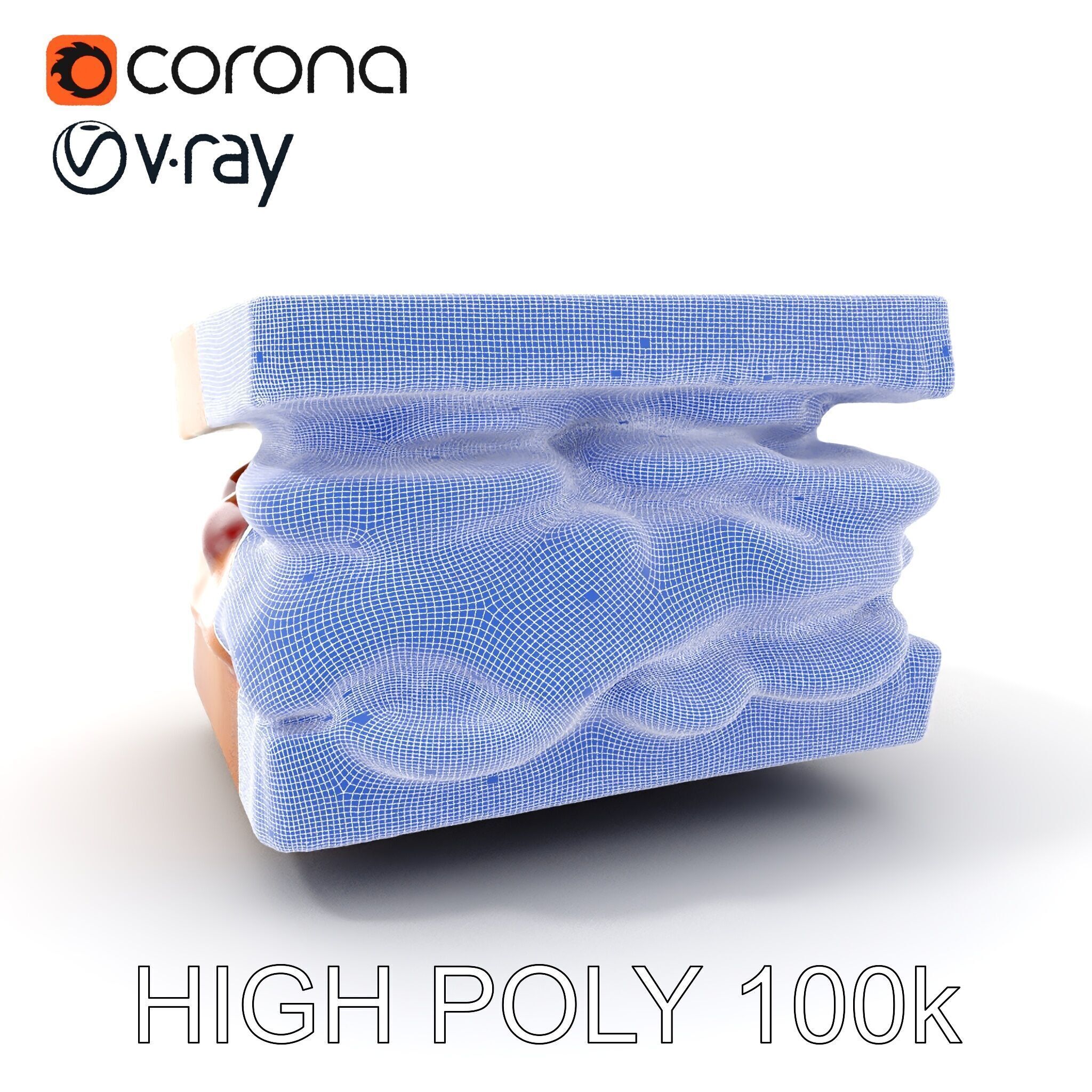 Peanut Butter Jelly Sandwich D Model Pack Low-poly 3D model_4