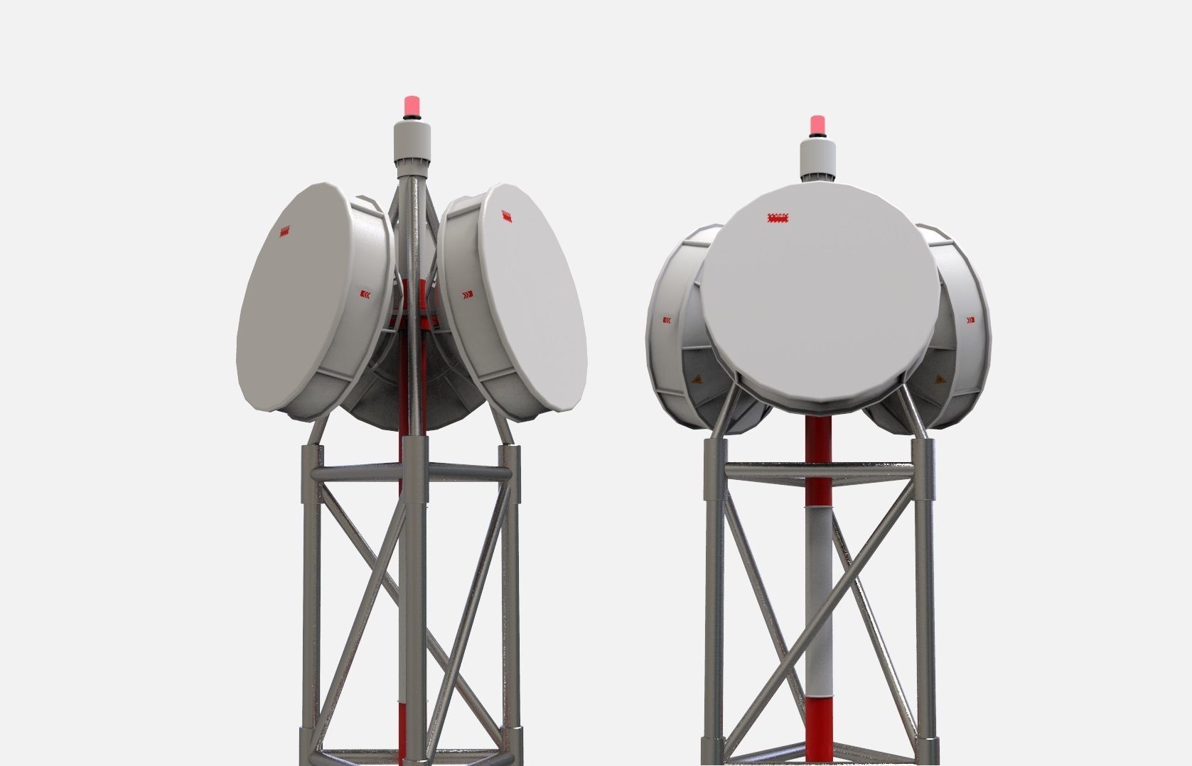 sci fi Mast 1 3D model_8