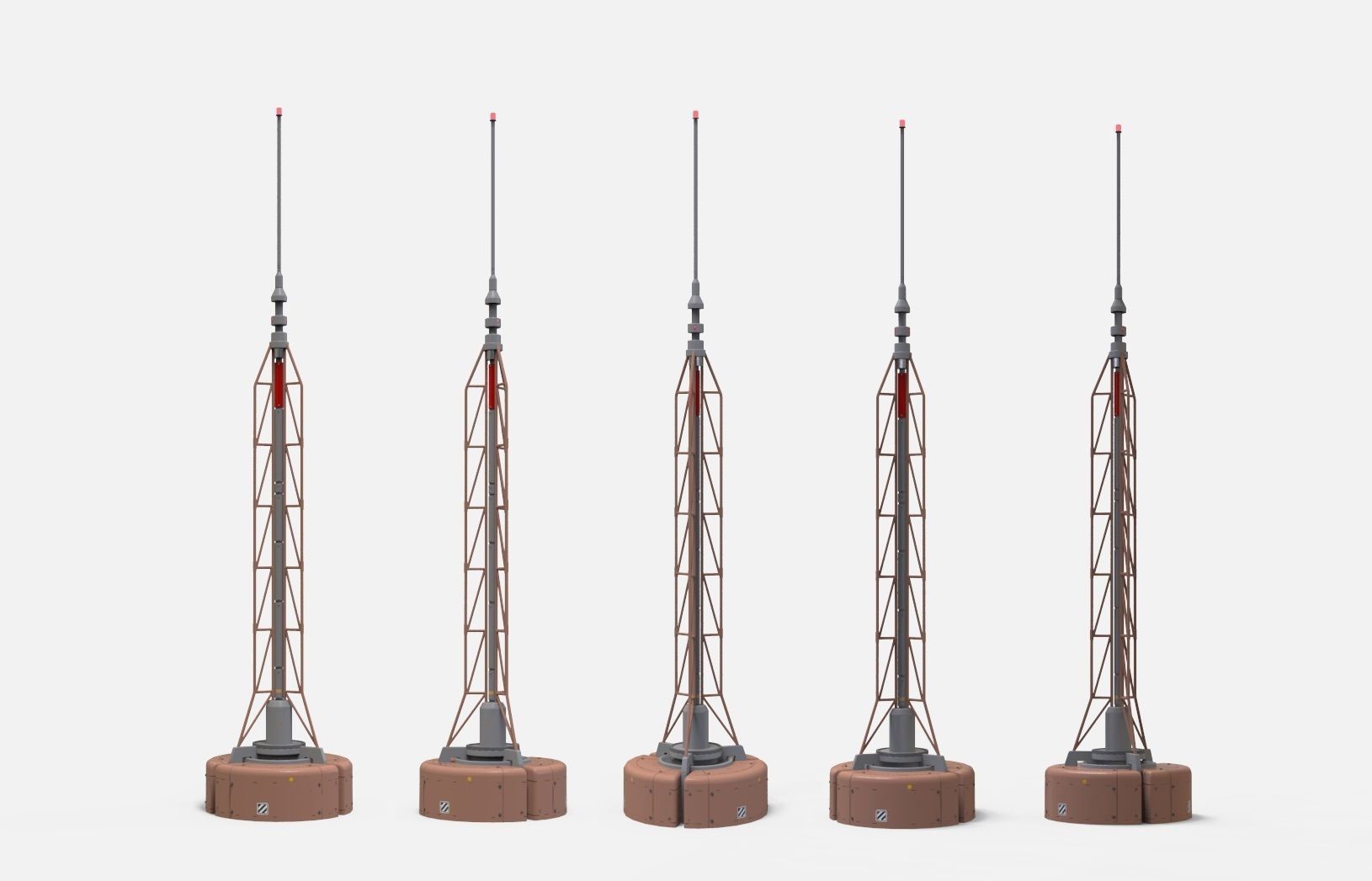 sci fi Mast 1 3D model_13