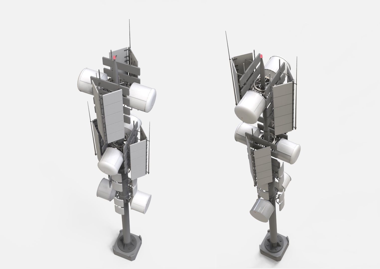sci fi Mast 1 3D model_6